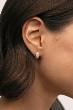 Pendientes Gota Scarlett Baño Oro