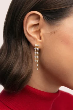 Pendientes Long Scarlett Baño Oro