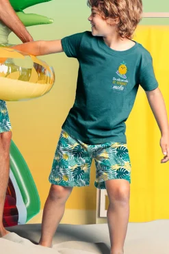 Pijama corto pi&ntilde;a Mr Wonderful