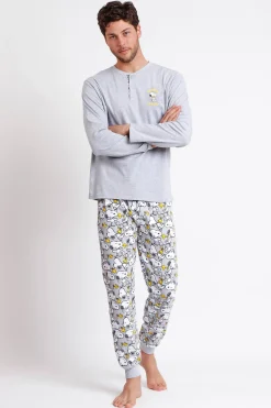 Pijama Family Snoopy Funny para hombre