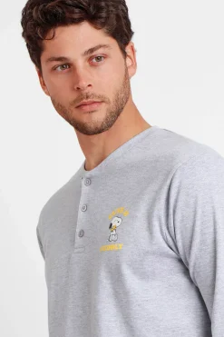 Pijama Family Snoopy Funny para hombre