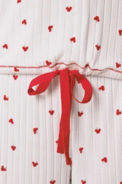 Pijama largo estampado Mickey Cherry