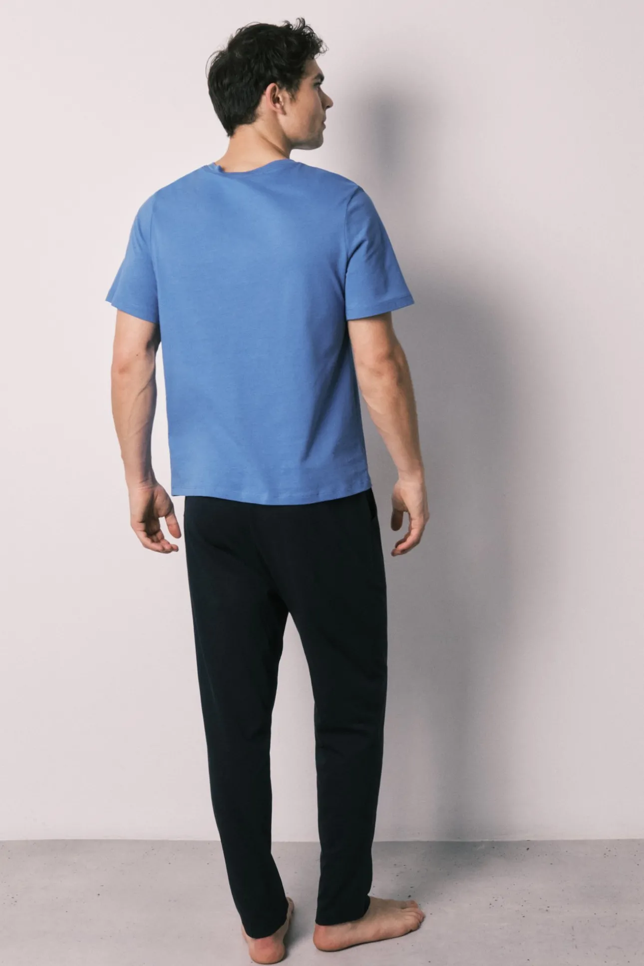 Pijama largo hombre 100% algodón Superman