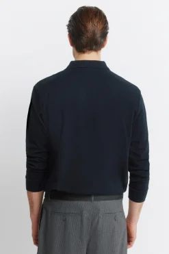 Polo b&aacute;sico Springfield manga larga regular fit