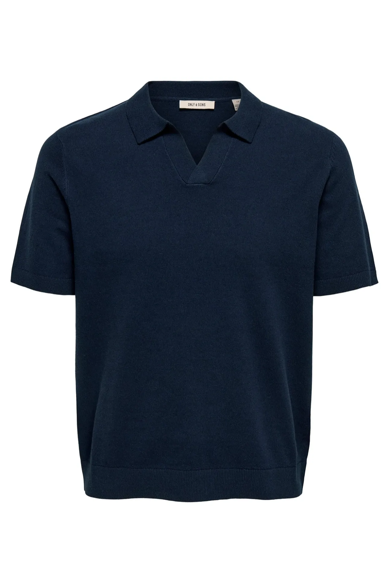 Polo de punto manga corta