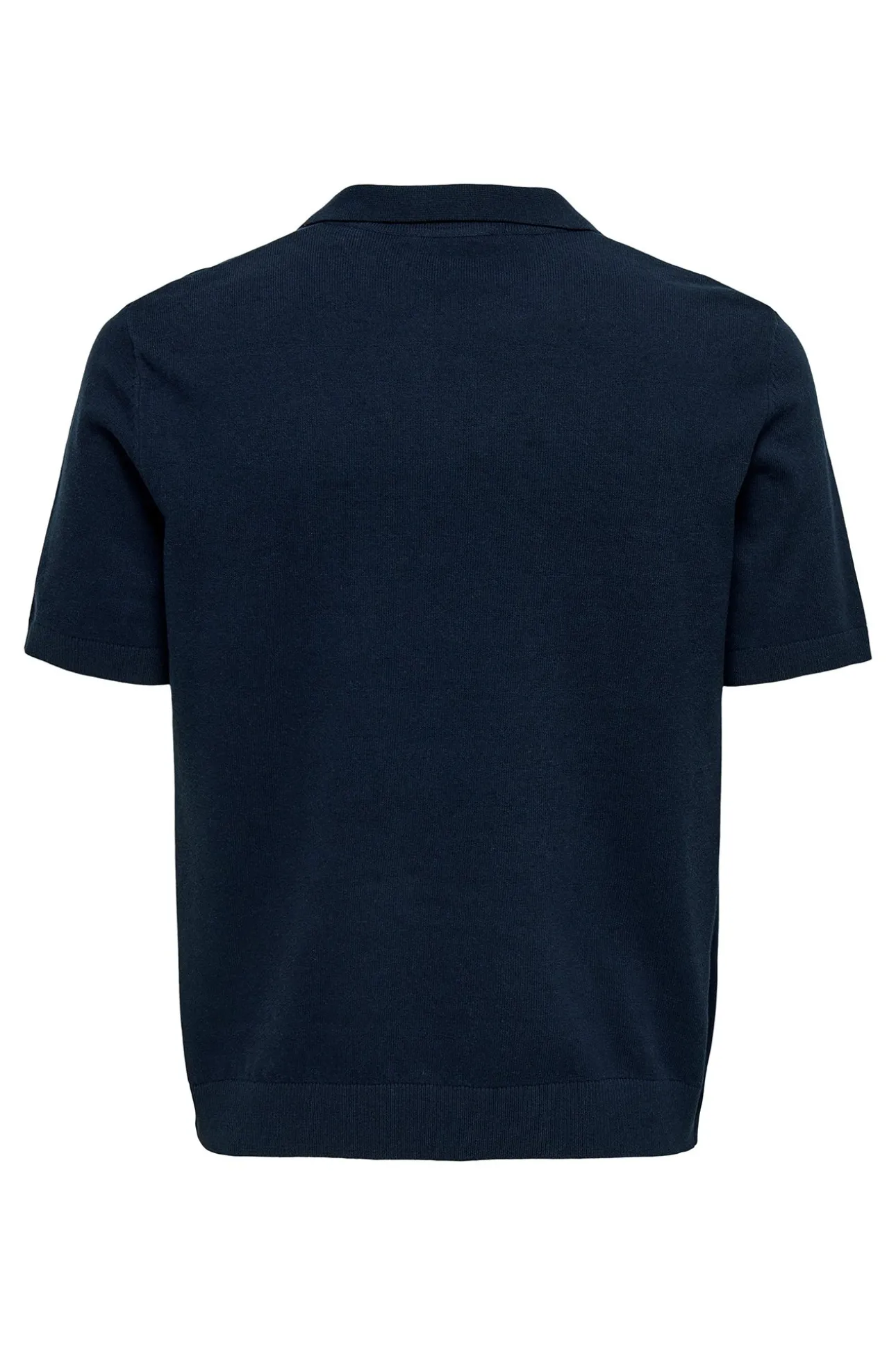 Polo de punto manga corta