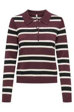Polo de punto rayas