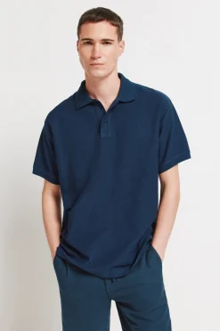 Polo estructura boxy fit