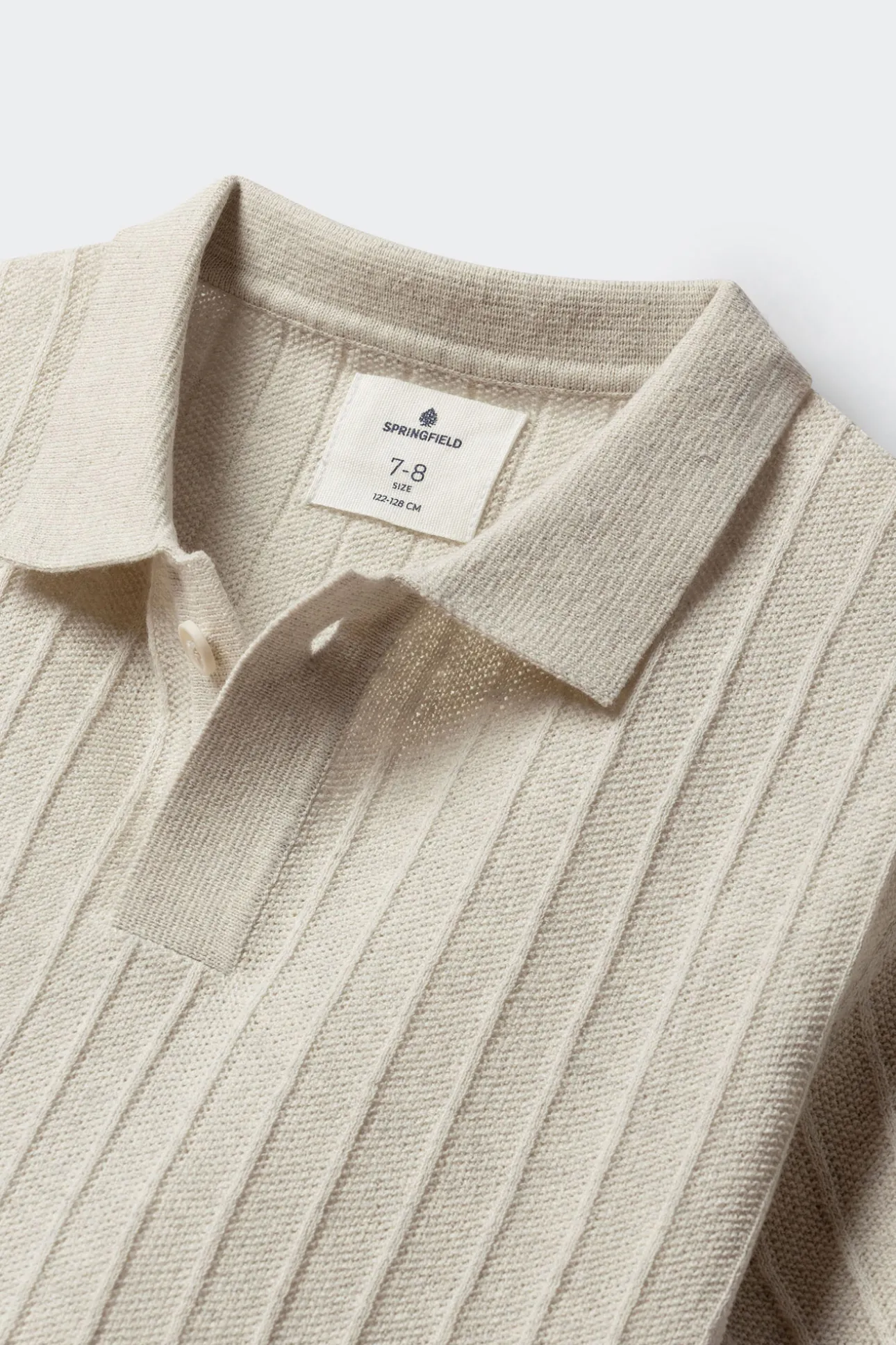 Polo manga corta tricot ni&ntilde;o