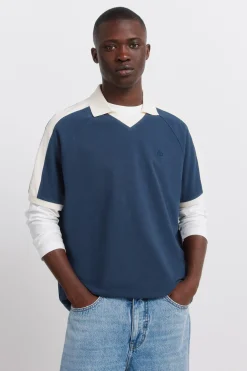 Polo piqu&eacute; deportivo contraste regular fit