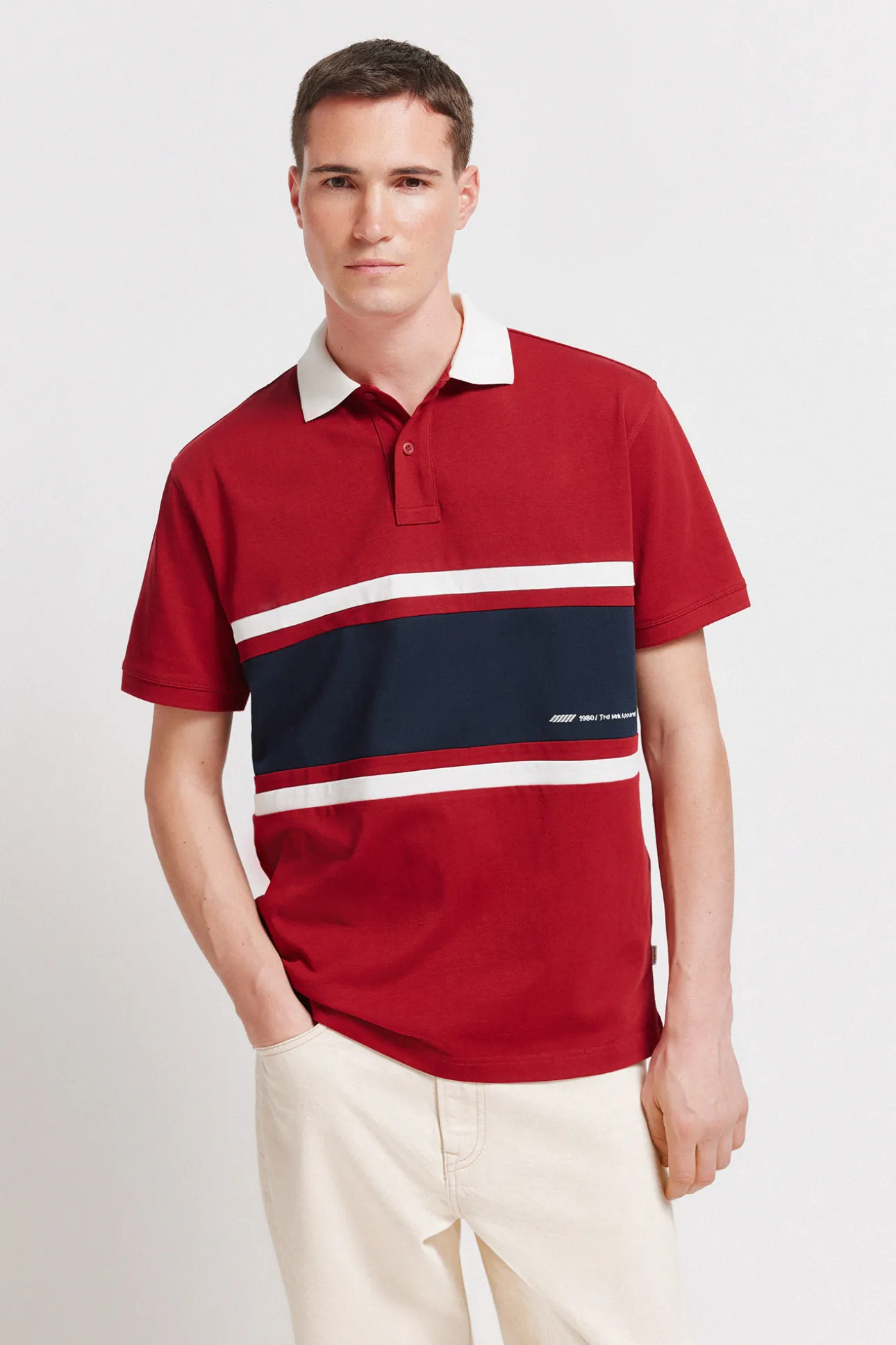 Polo piqu&eacute; sport corte posicional regular fit