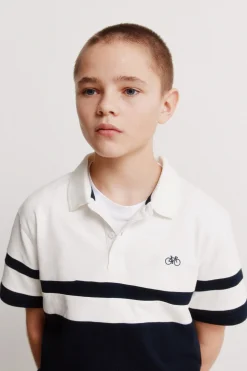 Polo rayas ni&ntilde;o