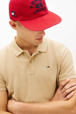 Polo slim manga corta