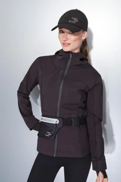 Riñonera negra extra plana