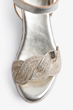 Sandalia cu&ntilde;a baja se&ntilde;ora Garua Yute