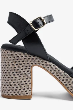 Sandalia cu&ntilde;a tac&oacute;n se&ntilde;ora Daira Piel