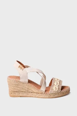 Sandalia de cu&ntilde;a de yute