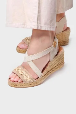 Sandalia de cu&ntilde;a de yute