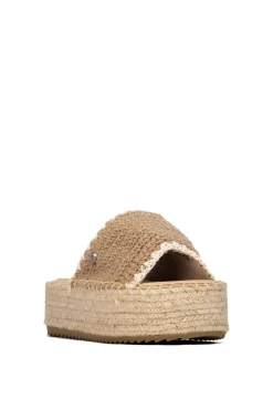 Sandalia de plataforma