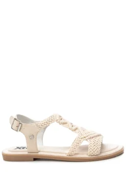 Sandalia estilo macram&eacute;