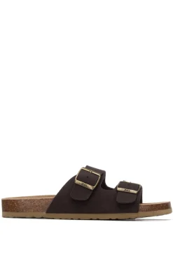 Sandalia serraje hebillas