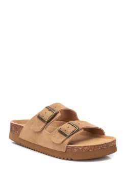 Sandalia serraje hebillas