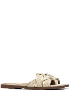 Sandalia tiras entrelazadas