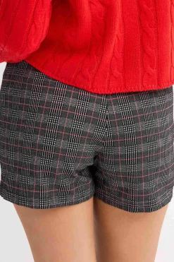 Skort Jacquard Botones