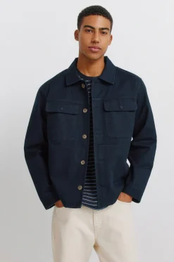 Sobrecamisa algod&oacute;n overshirt fit