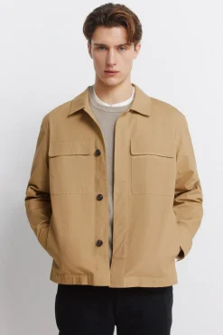 Sobrecamisa algod&oacute;n cremallera