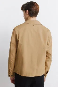 Sobrecamisa algod&oacute;n cremallera