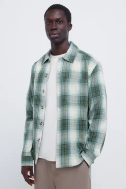 Sobrecamisa cuadros overshirt