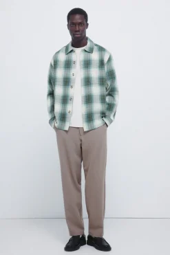 Sobrecamisa cuadros overshirt