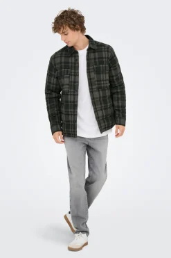 Sobrecamisa manga larga