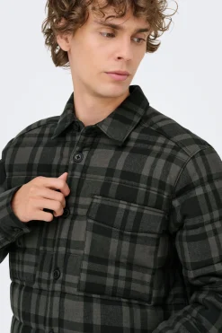 Sobrecamisa manga larga