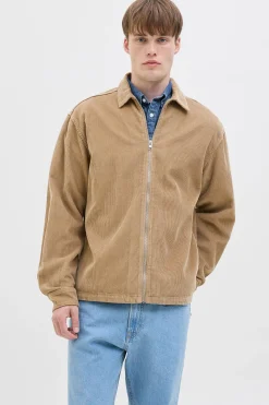 Sobrecamisa regular fit corderoy