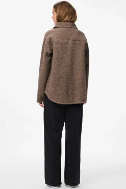 Sobrecamisa teddy bolsillos