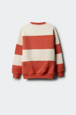 Sudadera a rayas "Maybe" ni&ntilde;o