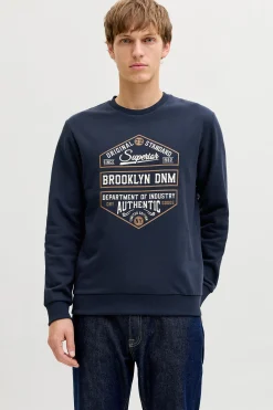 Sudadera b&aacute;sica manga larga