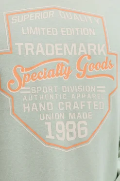 Sudadera b&aacute;sica manga larga