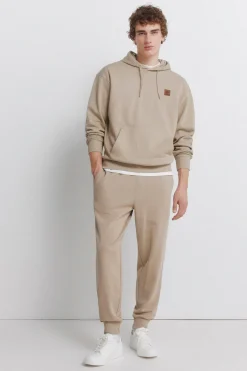 Sudadera capucha lisa