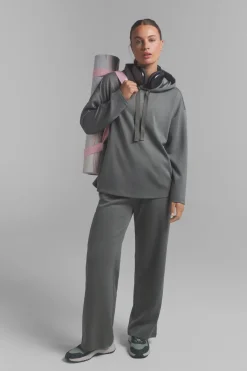 Sudadera capucha suave kaki