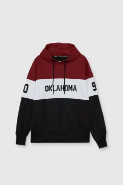 Sudadera Con Capucha Color Block