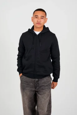 Sudadera con capucha y cremallera