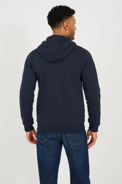 Sudadera con capucha y cremallera