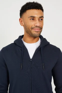 Sudadera con capucha y cremallera