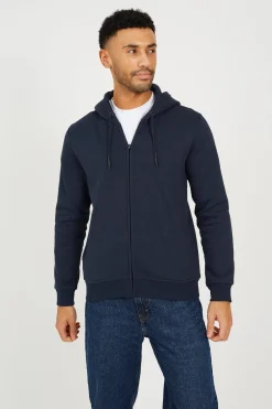 Sudadera con capucha y cremallera