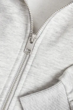 Sudadera con capucha y cremallera