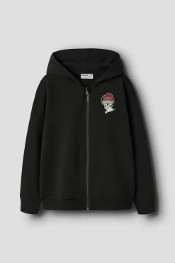 Sudadera con cremallera y capucha