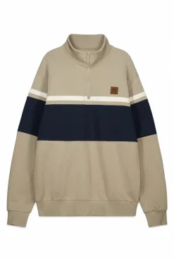 Sudadera cremallera cortes